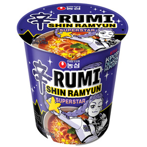 *Limited Edition* KPop Demon Hunters - Nongshim Shin Rumi Superstar Ramen Cup