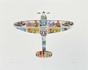 Spitfire Mk1, 8x10 inches