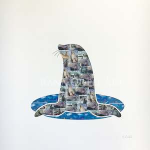 Larger Work: Seal, 50x50cm