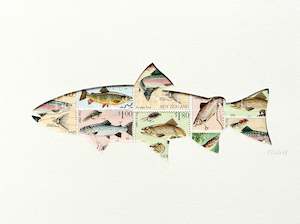Other Animals: Trout, 6x8 inches