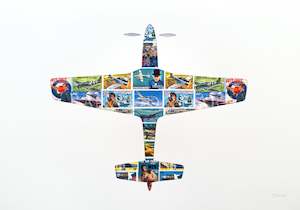 Prints: Mustang P-51D, A4 Print