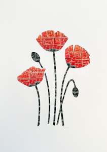 Products: Poppies, A4 Print