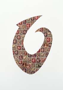 Products: Fish Hook, A4 Print