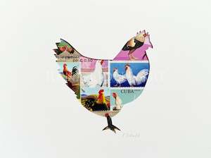 Birds: Chicken, 6x8 inches