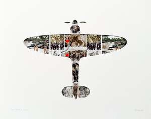 Spitfire Mk1, 8x10 inches