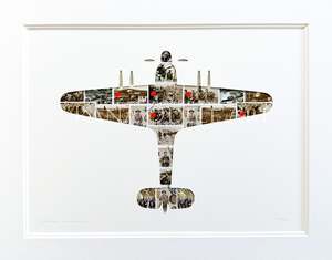 Hawker Hurricane, 11x14 inches