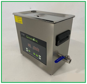 ULTRASONIC CLEANER 6 Litre. Heating & DeGas Function.
