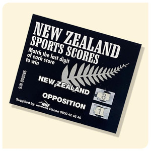 NZ Sports Score Scratch Tickets Ranford Bingo NZ