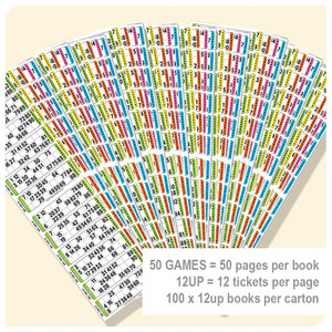 Products: 50 Game Housie Books Brackets Ranford Bingo NZ