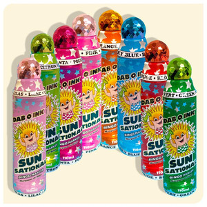 Products: Sunsational Bingo Housie Dabbers 110ml Ranford Bingo NZ