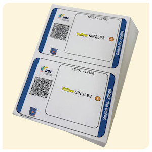 Products: Bingo Play Yellow Single Tickets 6up x 400 codes Ranford Bingo NZ