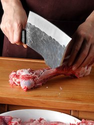 Kitchen: Full Tang Forged Chopping Kitchen Knife
