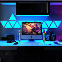 Entertainment: Sound Control Light YD002 Dazzle Light 32 RGB Voice Controlled Music Atmosphere Lamp Rhythm Lamp