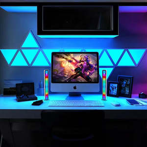 Sound Control Light YD002 Dazzle Light 32 RGB Voice Controlled Music Atmosphere &hellip;