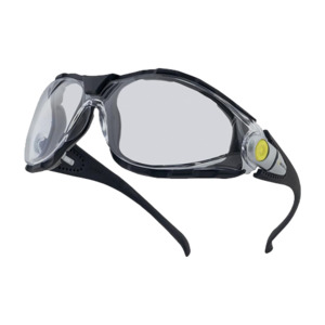 Safety Glasses: Clear ANTIFOG lens Oleophobic & Hydrophobic coating