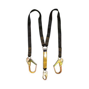 B-Safe 2M Shock Absorbing Twin Lanyard Snap/Scaffold Hooks