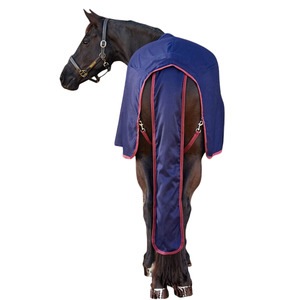 Show Sheet Tail Bag - Navy/Burgundy
