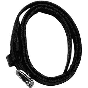 Horse: Biothane Curb Strap Black
