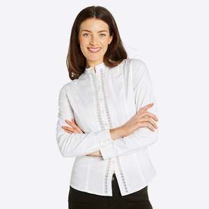 Casual: Waterlily Shirt - White