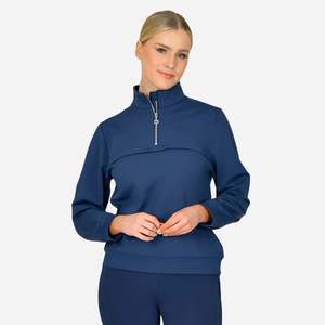 Casual: Quarter Zip Pull Over - Naval Academy