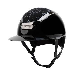 Helmets: Star Lady Pure Shine Swarovski Riviera - Black/Black/Montana
