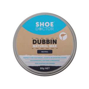Footwear Cleaning: Dubbin Wax 95gm