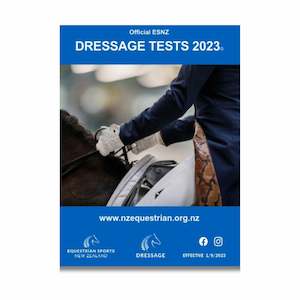 Showing Competition Accessories: Dressage Test Book 2023