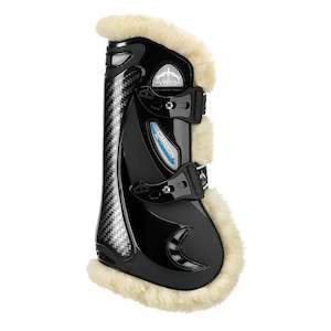 STS Carbon Gel Vento Tendon Boots - Black