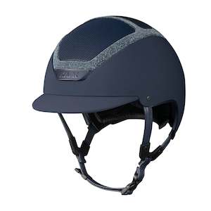 Helmets: Dogma Chrome Swarovski Frame- Navy