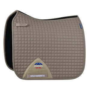 Saddlery And Tack: Prime Air-Tec Dressage Saddle Pad - Natural Clay Large
