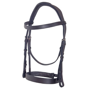 Saddlery And Tack: Signature Show Hunter Bridle - Brown