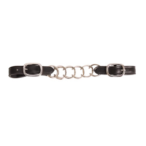 Horse: Hackamore Chain Single - Black