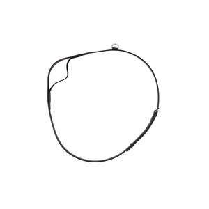 Horse: Leather Neck Strap - Black