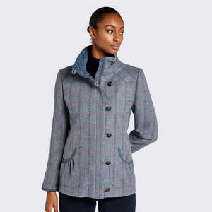 Clothing: Bracken Tweed Jacket - Denim Haze