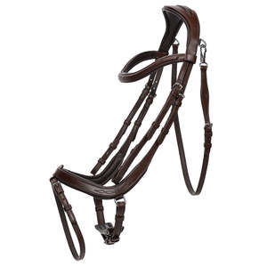 Bridles: Salerno Bridle - Brown