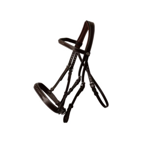 Saddlery And Tack: Working Cavesson Hunter Bridle - Brown