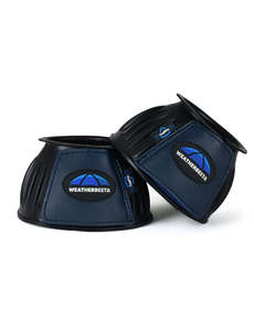 Weatherbeeta: Tough-Tec Prime Rubber Bell Boots - Black/Navy