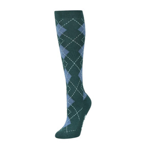 Single Pack Adults Socks - Emerald Argyle