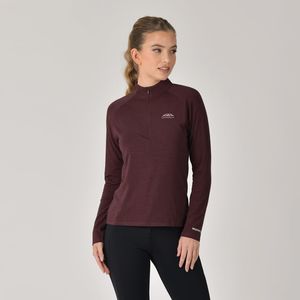 Casual: Bamboo Long Sleeve Performance Base Layer - Mulberry