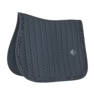 Jump Saddle Pad Glitter Stone - Black