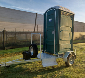 Products: 2 Single Trailered Portaloos RangitikeiHireCentre