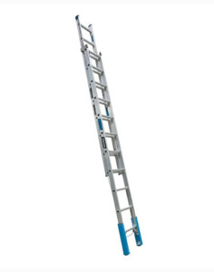 11Step Extension Ladder w Levelling Feet RangitikeiHireCentre