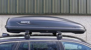 Products: Hapro Traxer 8.6 Roof Box (530L) RangitikeiHireCentre