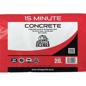 Decking: Strongcrete Readymix Concrete 20kg