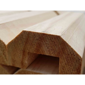 Palings: FENCE CAPPING PREMIUM BEVELLED PROFILE H3.2 TW RANDOM LENGTHS 65 x 35