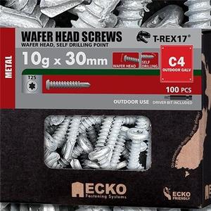 ECKO WAFER HEAD METAL GALV SCREW