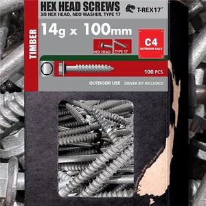 ECKO HEX HEAD SCREW NEO WASHER GALV