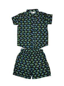 Kids' Elephant Print Co-ord Set – Trendy & Comfortable Outfit