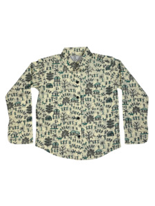 Products: Village Print Boys' Shirt – Stylish & Comfortable