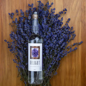Alcohol: Lavender Gin ‘DELIGHT’